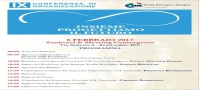 IX CONFERENZA DI ORGANIZZAZIONE - Bologna 06/02/2017